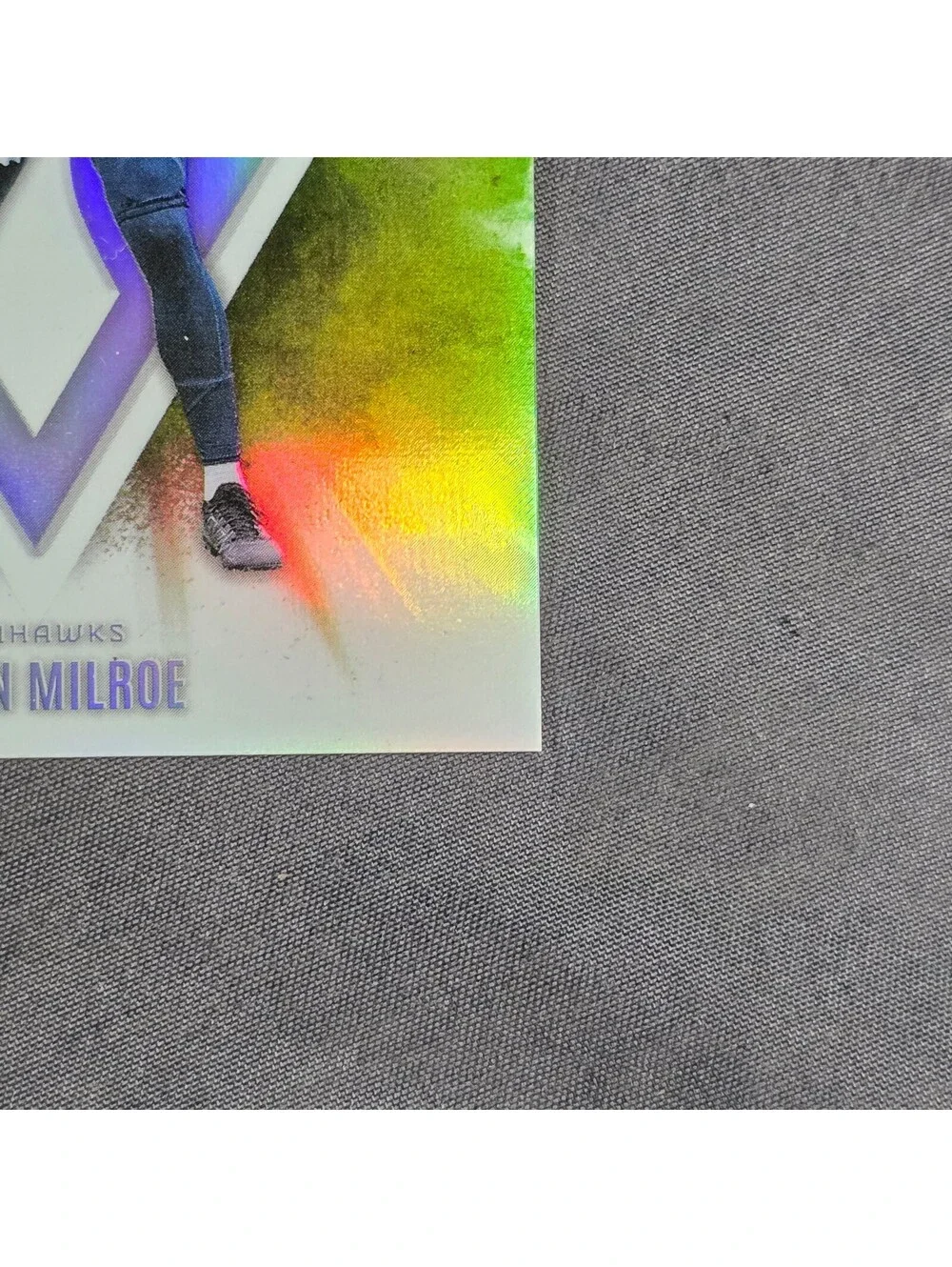 Panini Color Blast Phoenix 2025 Football Jalen Milroe RC #9 Seattle Seahawk SSP